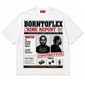 WHITE TEE – CRIME REPORT EDITION