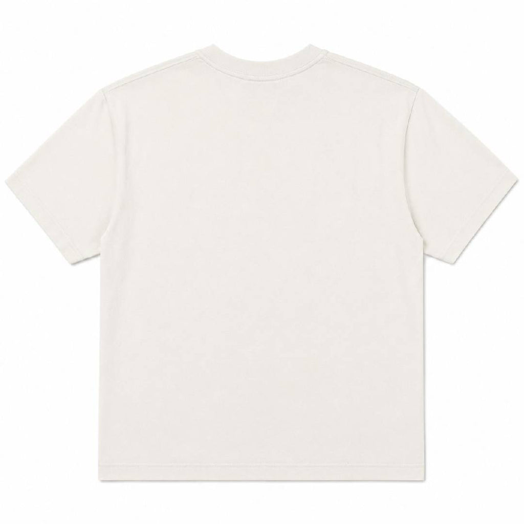 WHITE BASIC TEE