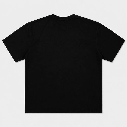 BLACK BASIC TEE